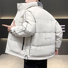 冬季白鸭绒羽绒服男韩版潮流宽松男士外套YR815-P135，男装羽绒服，星座210-3