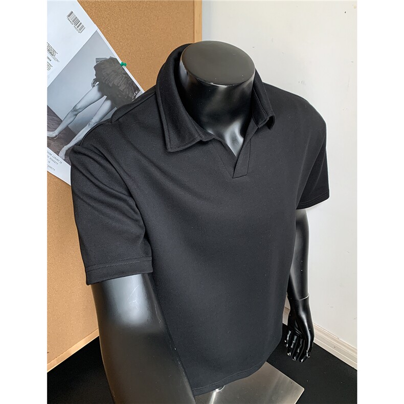 主推POLO衫夏季翻领半袖上衣cleanfit正肩海鸥领短袖t恤S442特P28,男装T恤,电商A233-1