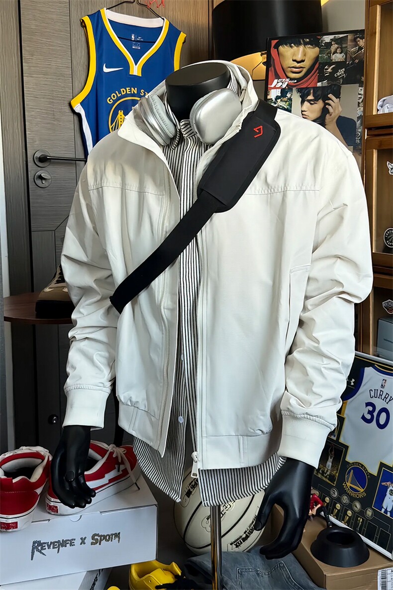 【网图慎用】美式夹克特律廓形立领外套棒球服5Q4040-TP3568,男装夹克,电商A102