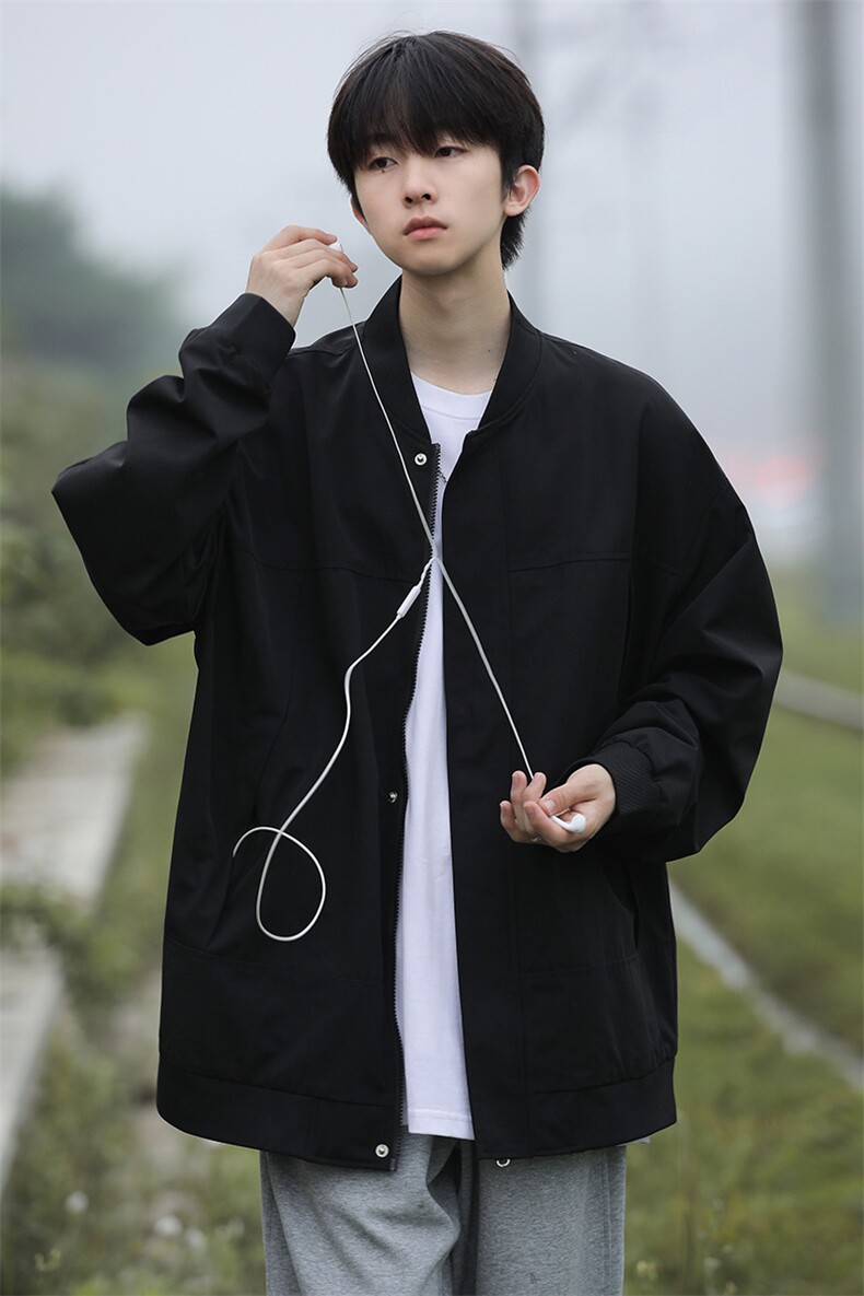 新款飞行夹克男美式复古棒球服外套高街潮牌CYJK9269P-75控价109,男装夹克,电商A128