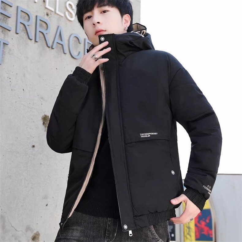 冬季男士棉衣新款加厚棉袄潮牌冬装保暖棉服外套,男装棉衣,星座410-6（原星座1304-1）