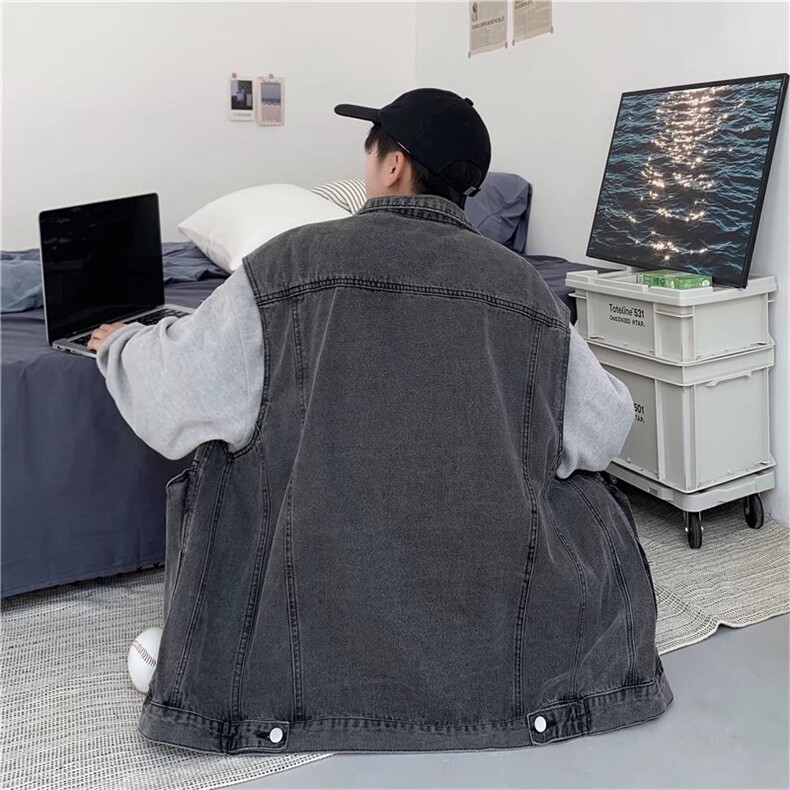牛仔马甲男外套韩版潮流坎肩男士马夹J3307P48,男装背心/马甲,星座1116-2