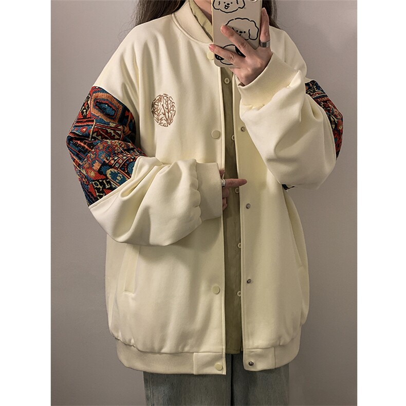 春秋季棒球服男女新款美式夹克休闲外套XZ102B-1-JK2608P85,男装夹克,星座102B-1