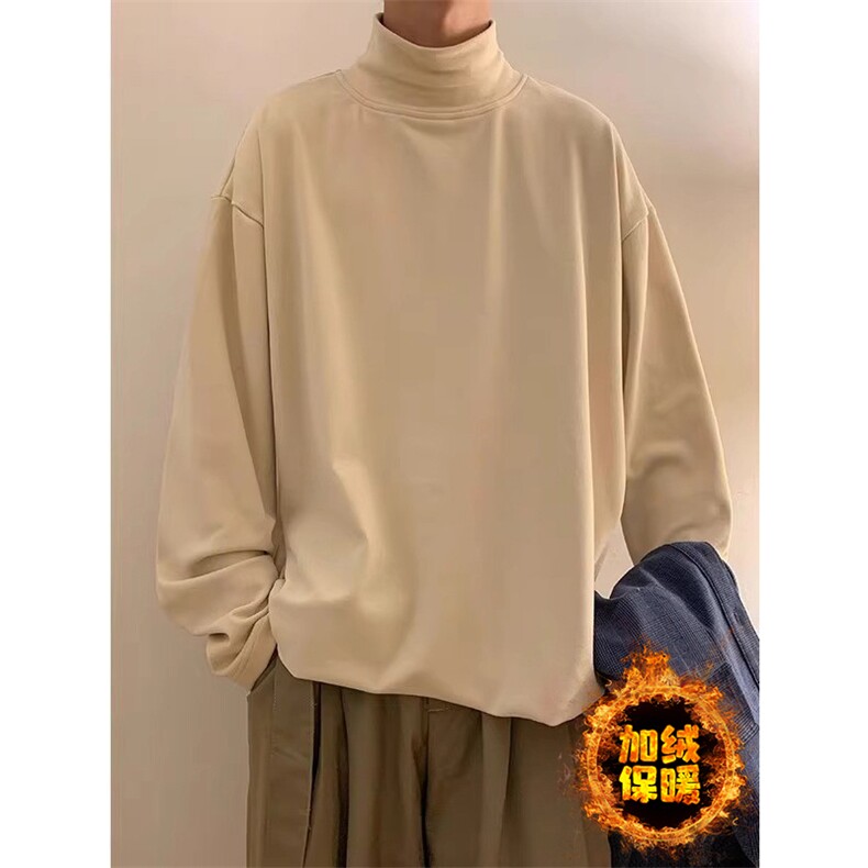 网图！德绒百搭长袖t恤男秋冬23XW99369常规特批12加绒特批17图片