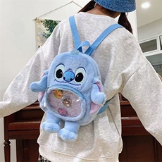 史迪迪双肩背透明肚子33*32cm