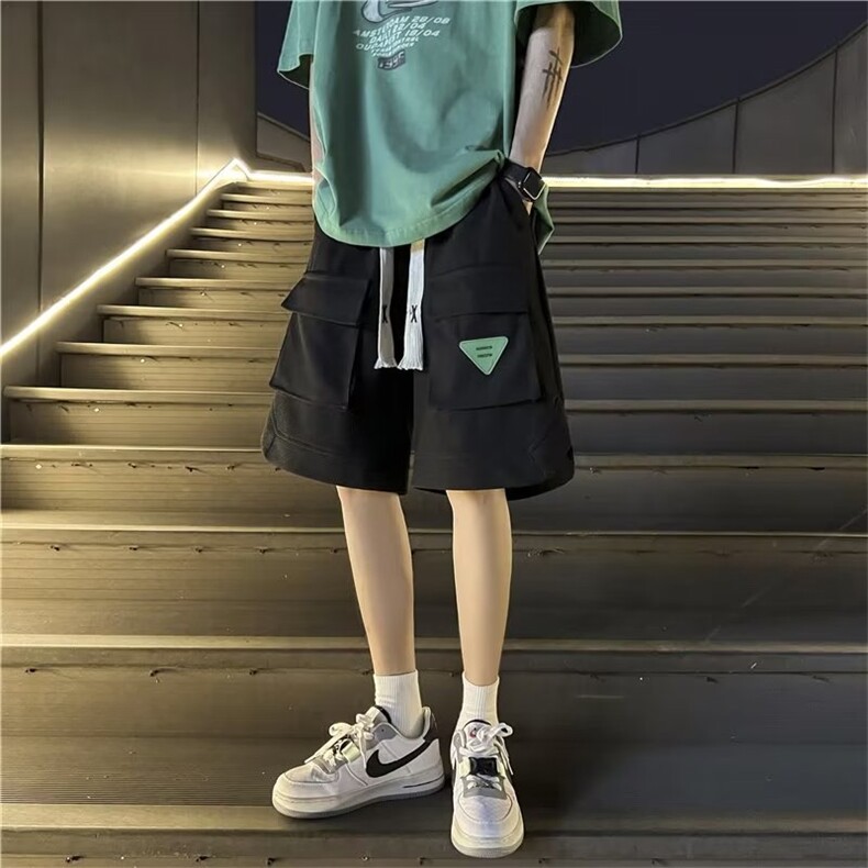 夏季新款时尚潮男百搭宽松五分裤,男装休闲裤,四季星座218-1
