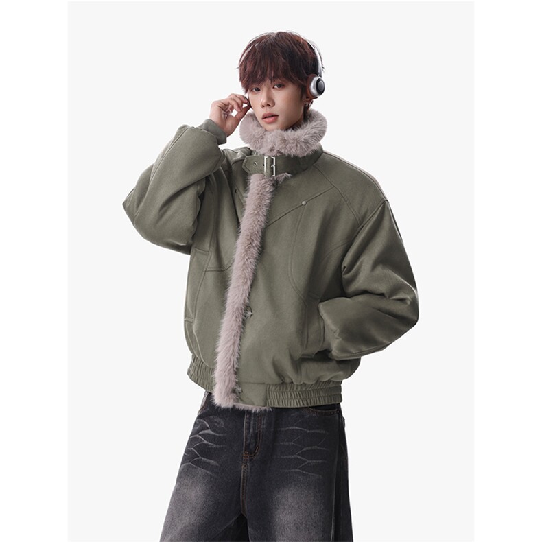 主推冬季新款宽松/座山雕加厚外套潮加厚棉衣XZ102B-1M803-P125,男装棉衣,星座102B-1