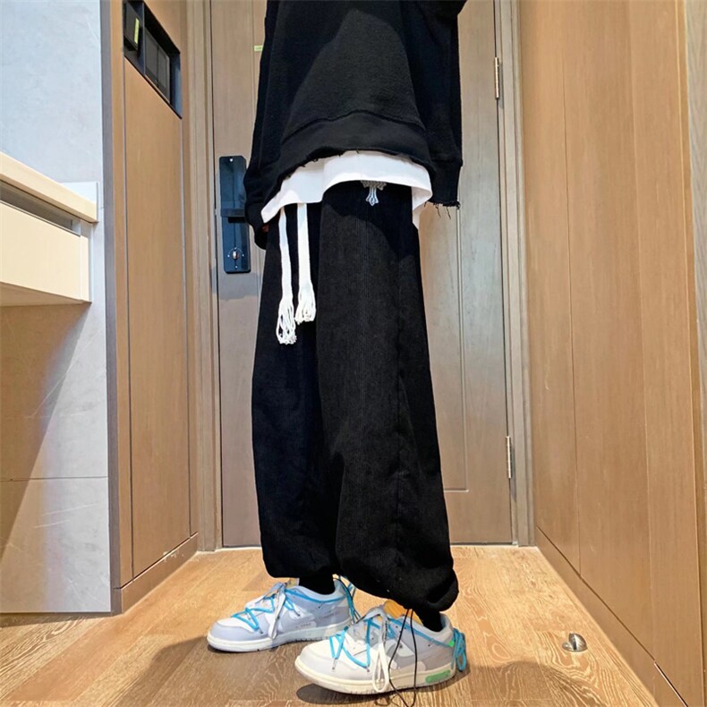 男青春流行宽松运动裤潮休闲长裤E49P33，男装休闲裤，星座1116-2