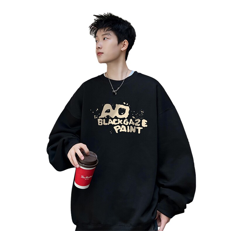 ！圆领卫衣男长袖T恤男WY145-P28加绒款(JR)-P33控价：49,男装卫衣,电商B367