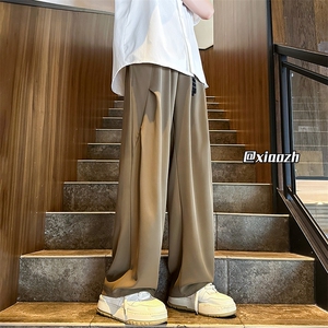 XZ616 夏季侧边压褶设计款休闲裤冰丝西装裤 TY1034 特P30控58图片
