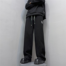 k1036-p48-控78M-5xl港风高阶黄泥黑暗宽松大码牛仔裤，男装牛仔裤，星座116