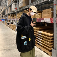 A040-WY2079-P40连帽卫衣男加肥加大码胖子棒球服外套，男装卫衣，电商A040