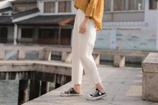 纯苎连衣裙小衫裤子裙子衬衣 时尚风 风淑女风休闲风，女装连衣裙，川哲