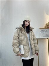 【现货】2021年冬季新款卫衣帽羽绒服，女装卫衣/绒衫，色调轩