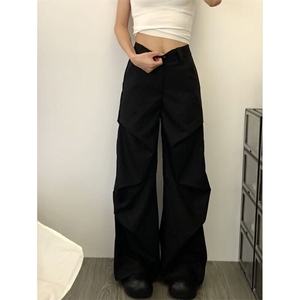 休闲裤男  设计感高级感显高长裤子X8065/P61图片