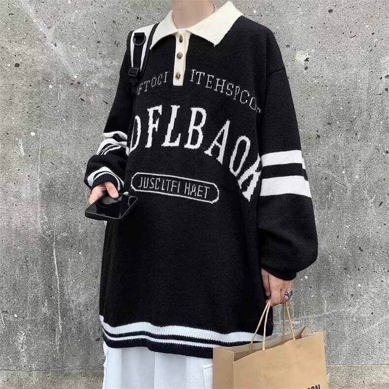 男秋冬季新款潮韩版百搭情侣毛衣POLO毛衣MY126P45,男装针织衫/毛衣,星座1116-2