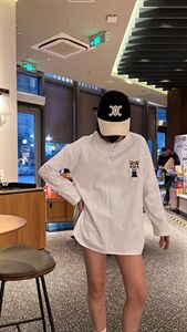 韩版休闲时尚百搭白T图片