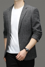 M888-1钱塘2020-2秋季新款中年男士西服商务休闲百搭外套P170，男装西服，钱塘207-2