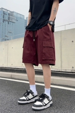 外景直筒休闲工装短裤男夏季美式宽松五分裤子-A1056TP30控48，男装牛仔裤，电商B241