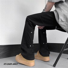 2026春夏季美式高街新款弹力直筒工装休闲牛仔裤货号K675P65，男装牛仔裤，电商A063