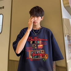 量大优供视频230g重磅纯棉短袖T恤男NT225-特P19控38，男装T恤，电商B367