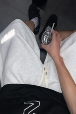 403-DK01-特P35华棉320克高品质发光印花大码短裤男运动卫裤，男装休闲裤，星座403（原603-1）