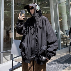 秋冬季户外潮流机能风夹克潮牌连帽工装冲锋衣外套男W7900-P72，男装夹克，星座512-4
