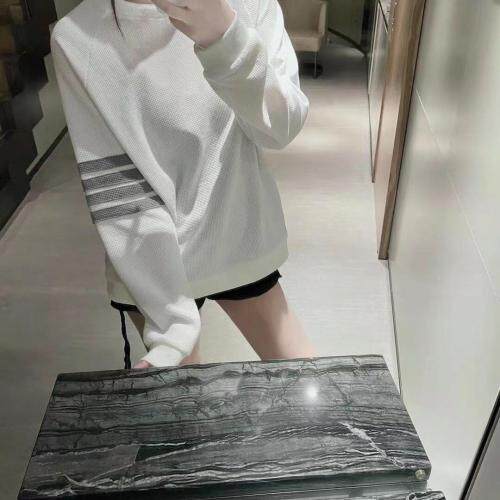 秋季新款华夫格横缸休闲卫衣，女装卫衣/绒衫，AT(2F)