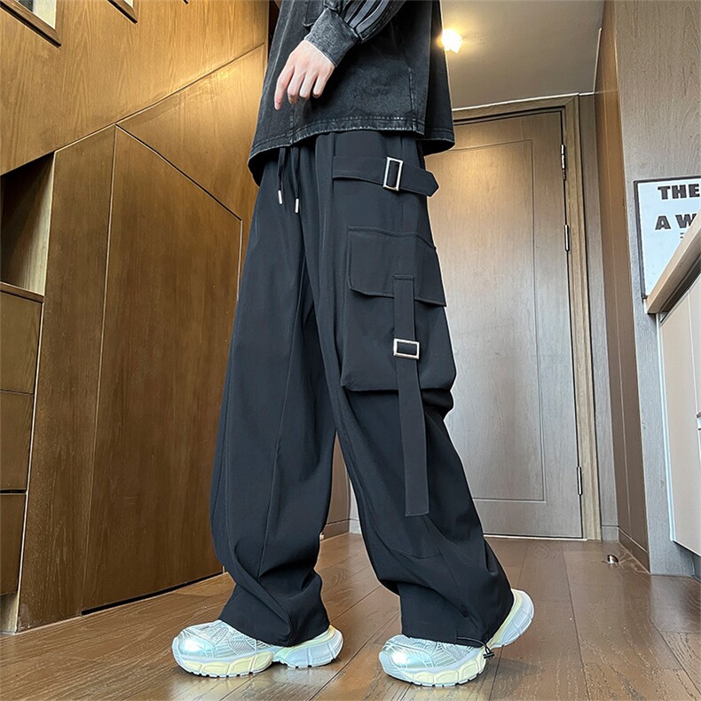 K666-P60M-6XL秋季新款大码美式重磅工装休闲宽松直筒长裤,男装工装外套,星座109-1