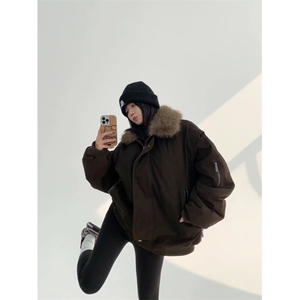 1506A/GHT2750/P96新款冬季棉服加厚保暖运动休闲潮牌帅气外套图片