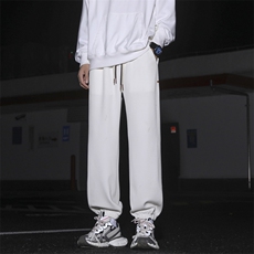 2024新款秋季宽松束脚休闲长裤运动百搭潮流潮牌卫裤K955-特批-32，男装休闲裤，星座718-1