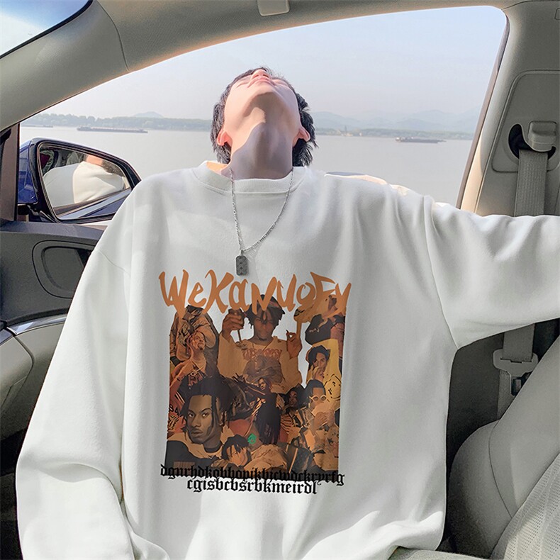 抖音得物供货可提供视频2024秋冬新款重磅美式卫衣DY5727,男装卫衣,电商A486