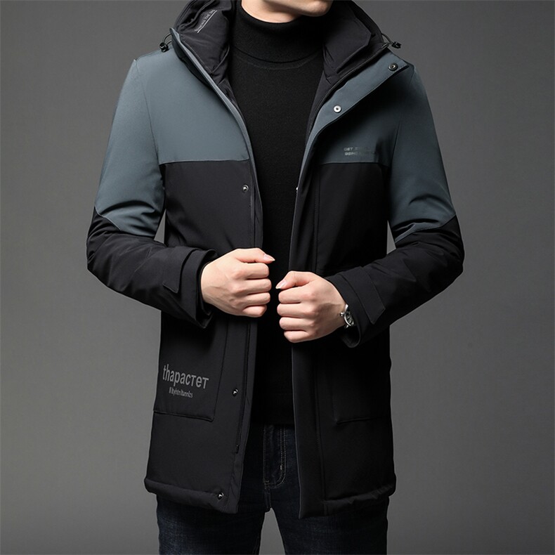 秋冬季羽绒服男冬季保暖休闲外套中年爸爸男羽绒服HPN68803-P320,男装羽绒服,电商B212（原钱塘6029）