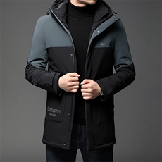 秋冬季羽绒服男冬季保暖休闲外套中年爸爸男羽绒服HPN68803-P320，男装羽绒服，电商B212（原钱塘6029）