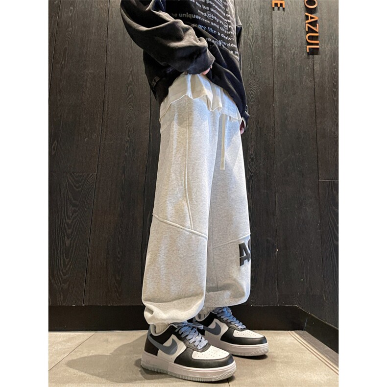 抖音得物品质百搭休闲裤212-2-DY152-特P55加绒特P60,男装休闲裤,星座808A-1