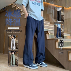 休闲裤，抖音得物现货，可送样，A061-AX01220-特批35-模特图，男装休闲裤，电商A061