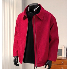 港风模特大码M-5XL夹克男情侣百搭男:聚酯纤维JK8742P75控108，男装夹克，星座227-7