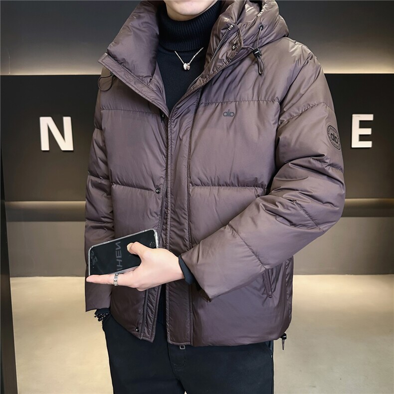 6086-m到3xL-P215标50店主风冬季男士休闲简约连帽修身羽绒服男,男装羽绒服,电商B255