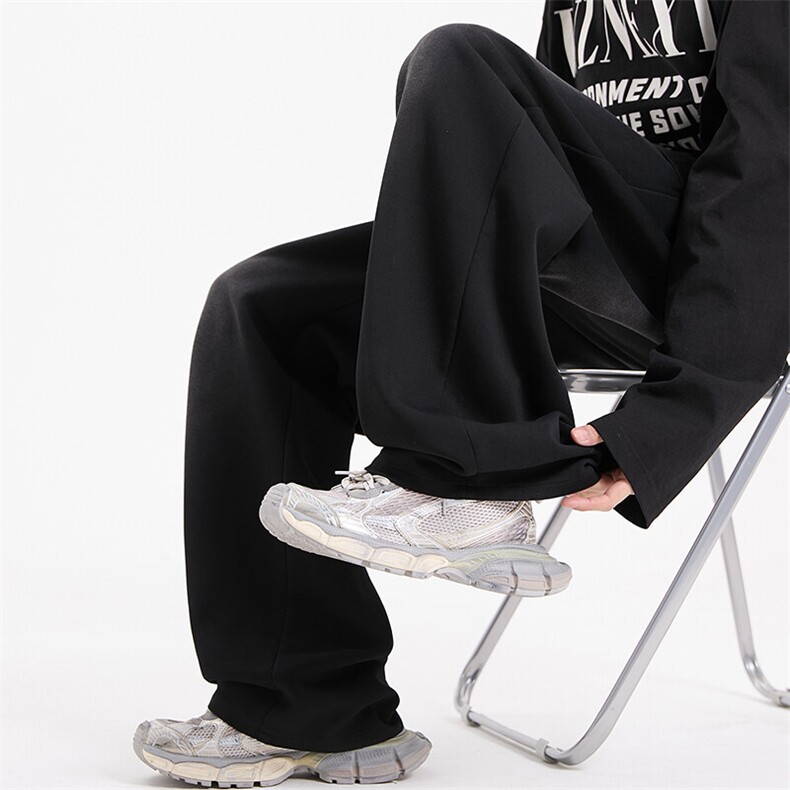 巴家弯刀宽松水洗复古美式男士裤子运动裤长裤K8543-P40【特价】,女装休闲裤,电商A007