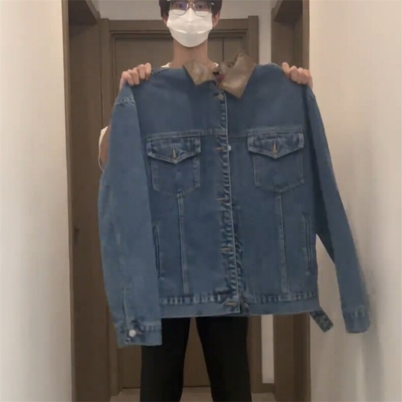 BW01高质量牛仔裤秋季外套蓝色,男装牛仔裤,星座506A