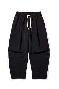 白底平铺 夏季薄大码日系港风休闲直筒裤工装伞兵裤美式 K301/P55图片