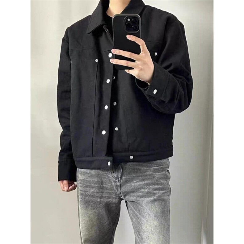重磅帆布工装夹克外套-JK0105-P90,男装夹克,星座313A(原308A-2)