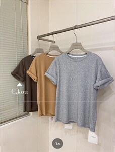 夏季新款跑量净色T,其它,唇蔻