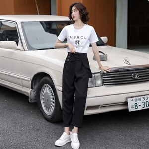 2021年夏季时尚两件套简约大气套装图片