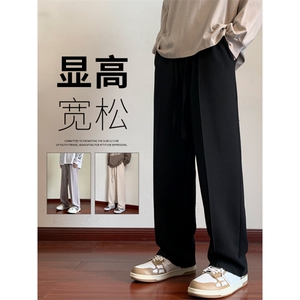 2025秋季休闲裤男宽松潮牌运动裤休闲束脚裤CK366P40图片