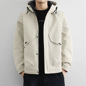 棉衣男士冬季加厚保暖棉服外套男宽松连帽棉袄图片