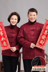 男士风唐装可脱卸羽绒服90白鸭绒中老年冬羽绒服唐装外套，男装羽绒服，钱塘723