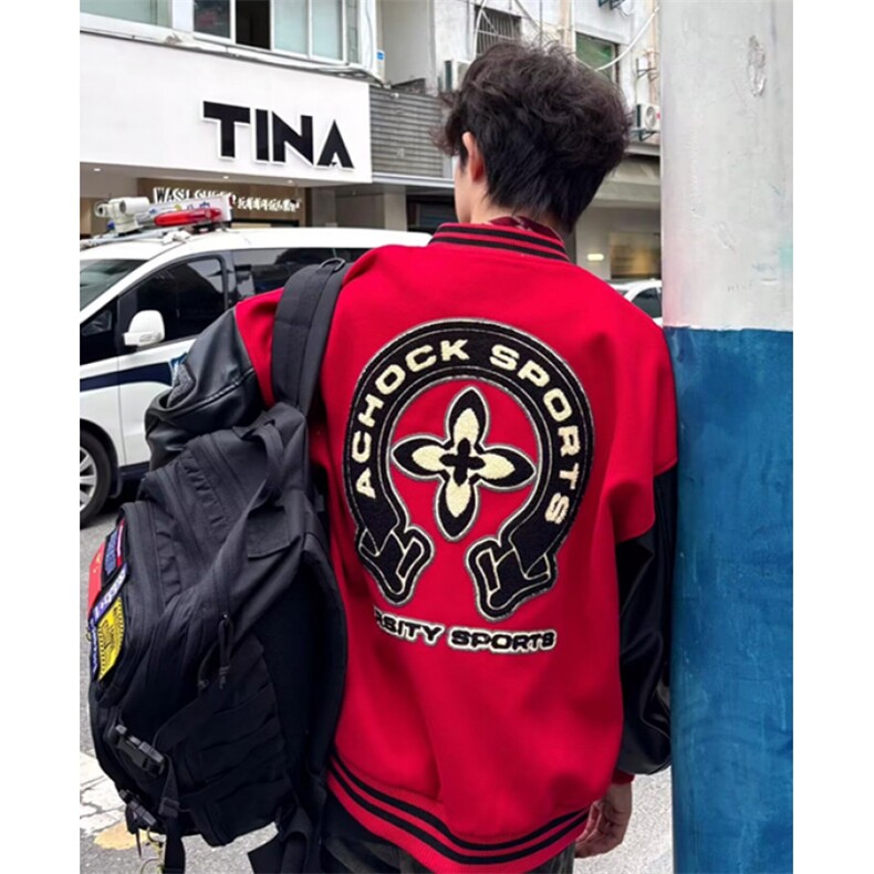 嘻哈时尚街舞个性高街滑板潮流潮涂鸦夹克新款街头J652,男装夹克,星座1116A（原606A-3）