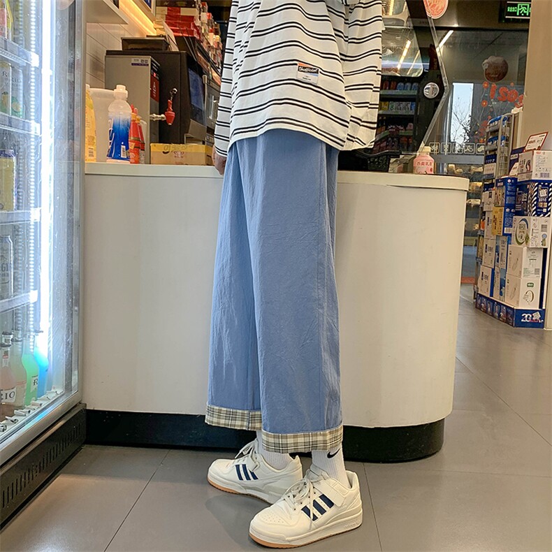棉麻休闲裤男直筒裤KD277-P25,男装休闲裤,电商D312-1