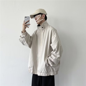 休闲复古棒球服女春秋款炸街百搭情侣原宿宽松工装夹克外套ins潮图片